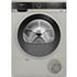 Siemens 9kg Silver inox iQ300 Condenser Tumble Dryer - WP41G0XZA