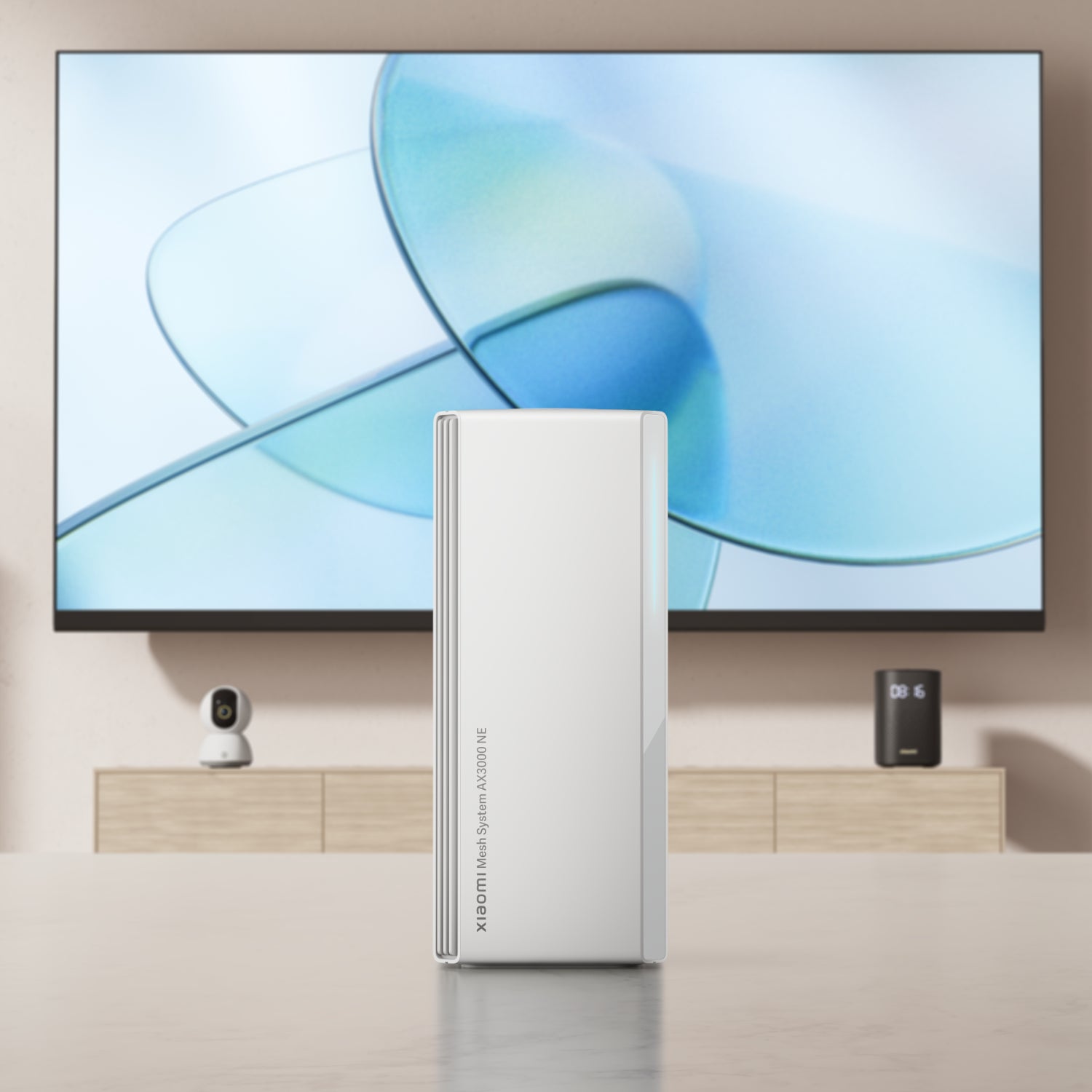 Xiaomi Xiaomi Mesh System AX3000 NE Whole-Home Wi-Fi 6 Router (1-Pack) – White
