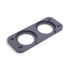 2-socket Power Socket Mounting Plate