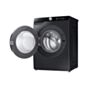Samsung 9kg Black Front Loader With AI Ecobubble Washing Machine - WW90DG6U94LBFA