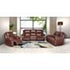 Calgan Zander 3-2-1 3ACT Recliner Leather Uppers