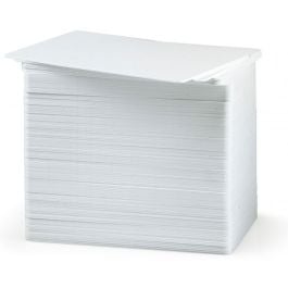 Zebra Zebra white PVC 30mil cards (500 per box)