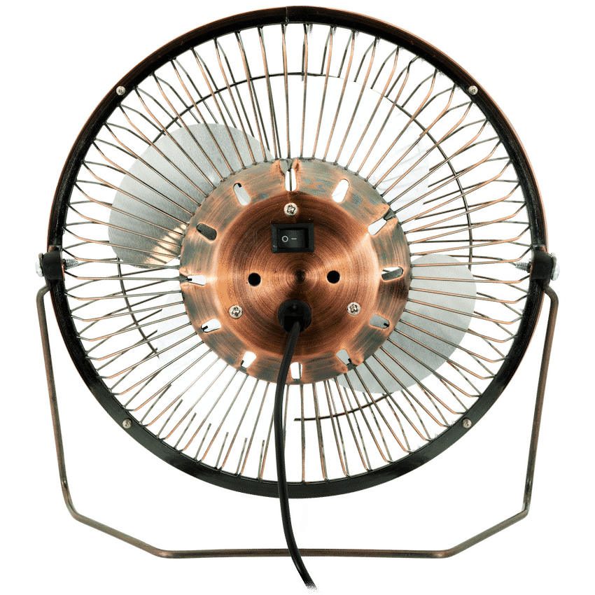 ZEN Kitchen and Home Zen Cool Series 6in Desk Fan - Copper