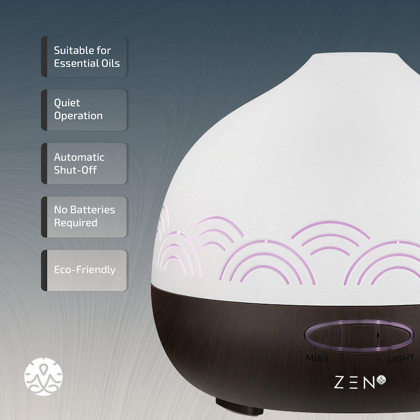 ZEN Kitchen and Home Zen Iridian Diffuser - Dark Wood