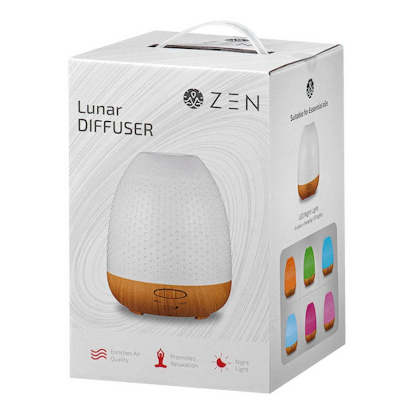 ZEN Kitchen and Home Zen Lunar Diffuser - White