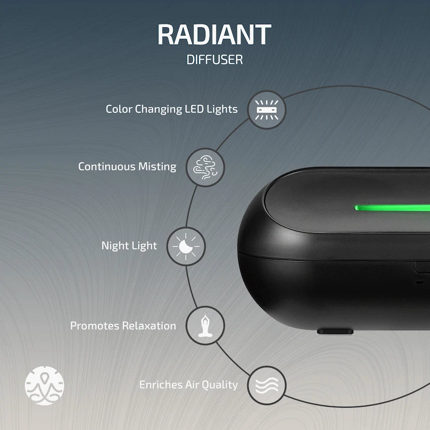 ZEN Kitchen and Home Zen Radiant Diffuser - Black