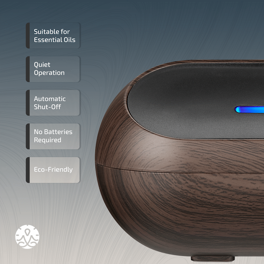 Zen Kitchen and Home Zen Radiant Diffuser - Dark Wood