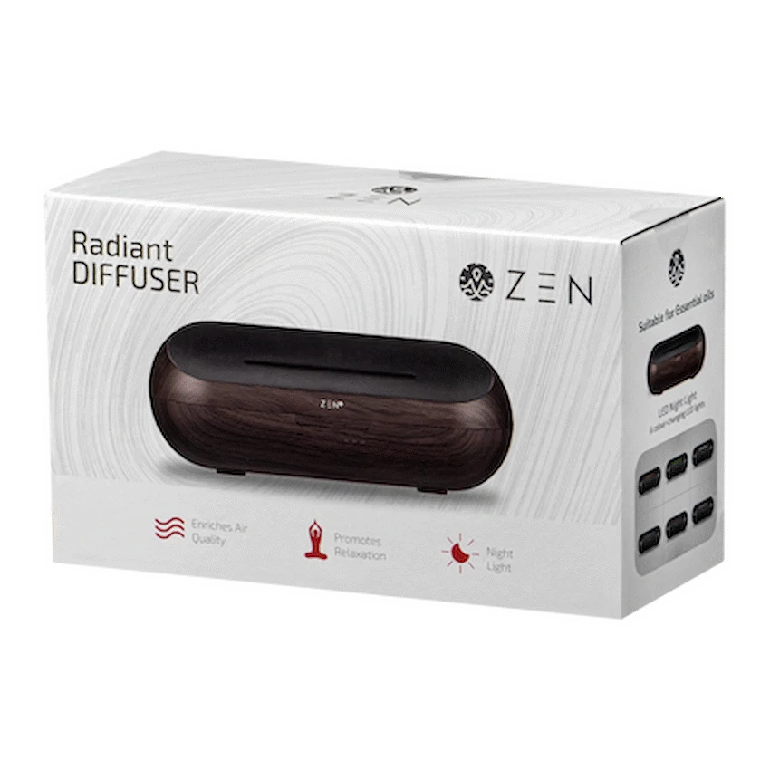 Zen Kitchen and Home Zen Radiant Diffuser - Dark Wood