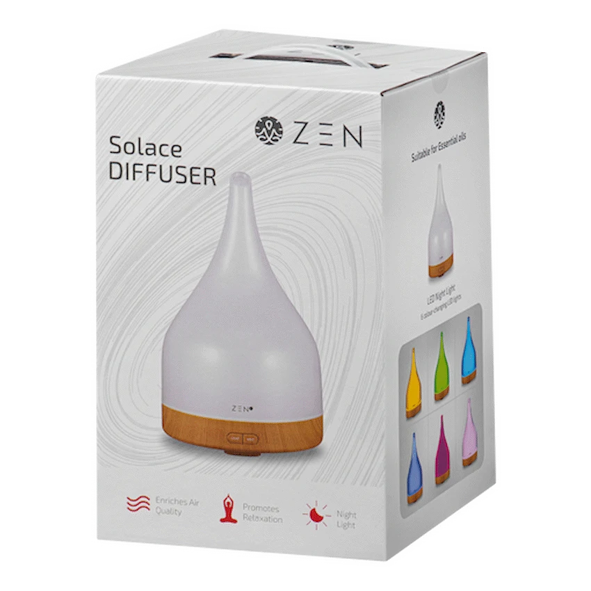 ZEN Kitchen and Home Zen Solace Diffuser - Light Wood